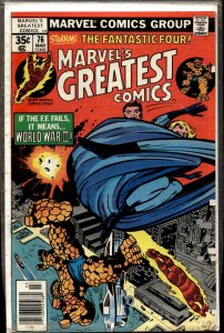 Marvel's Greatest Comics #76 (1978) Fantastic Four