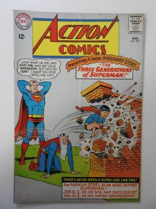 Action Comics #327 (1965) GD/VG Cond 4 centerfold wraps detached bottom staple