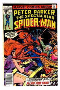Spectacular Spider-Man #11 (1977) VF Medusa Marvel