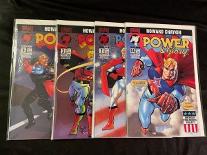POWER & GLORY #1A, 2, 3, 4 VFNM Condition