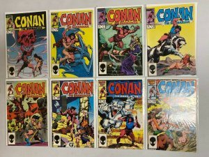 Conan Barbarian lot #163-186 Direct Marvel 19 different books 8.0 VF (1984-'86)