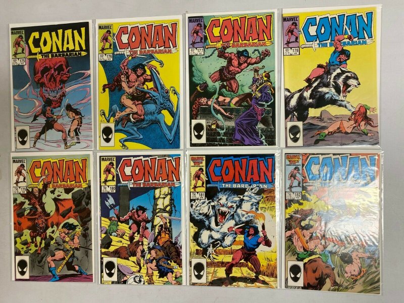 Conan Barbarian lot #163-186 Direct Marvel 19 different books 8.0 VF (1984-'86)