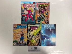 5 Indie Comics Exiles # 1 +Freex #2+Ex-Mutants #9+Wire # 1+Grendel # 10 10 JS50