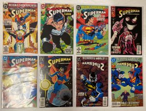 Superman lot #53-110 + 3 ANN (2nd series) 48 diff avg 7.0 (1991-96)