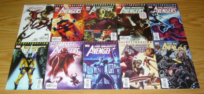 Mighty Avengers #1-36 VF/NM complete series - bendis - frank cho - dan slott set