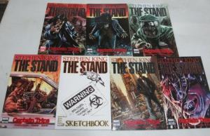 STAND, THE CAPTAIN TRIPS (2008) 1-5, variant covers Ste