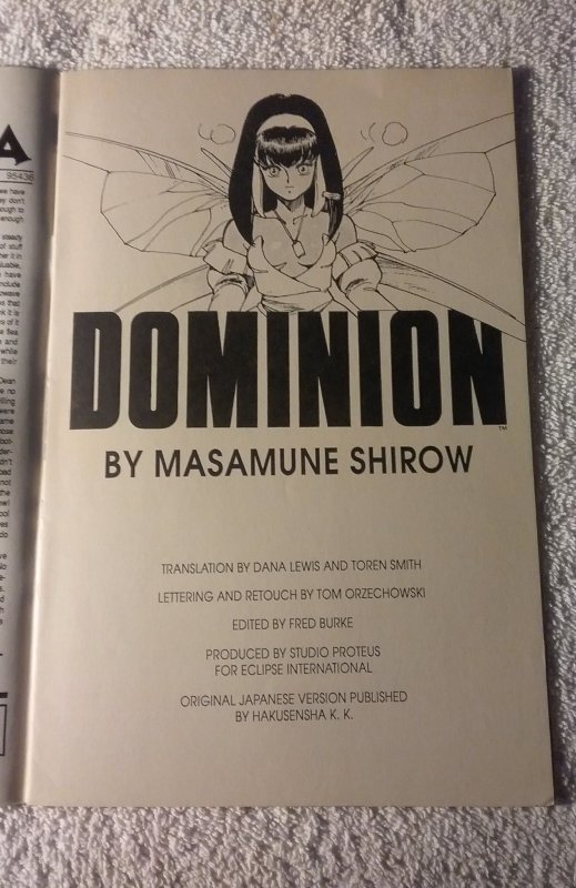 Dominion #1 (1989)
