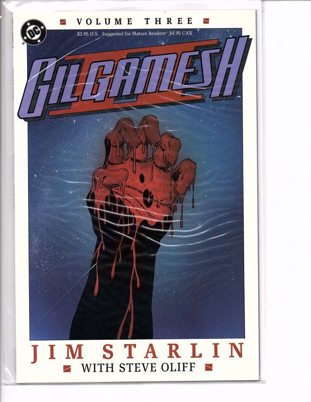 DC Comics Gilgamesh II #3 Jim Starlin Story and Art & Spanner's Galaxy #4