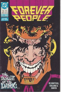 Forever People #3 of 6 (April 1988) - created by Jack Kirby - DC Comics