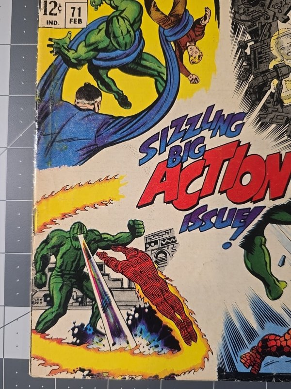 Fantastic Four #71 Stan Lee / Jack Kirby (Marvel Comics February 1968)