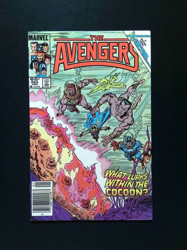 Avengers #263  MARVEL Comics 1986 VF+ NEWSSTAND