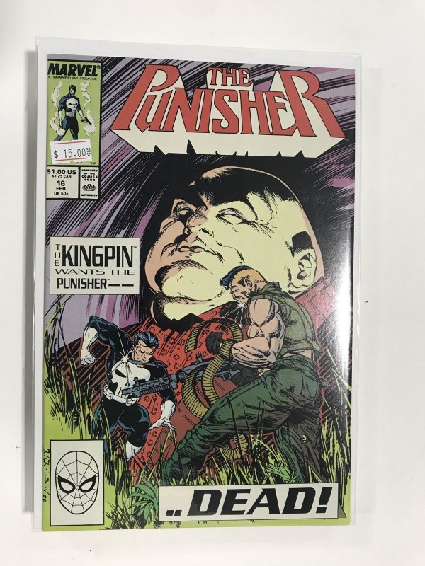 The Punisher #16 (1989) Punisher NM10B220 NEAR MINT NM