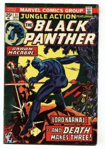 JUNGLE ACTION #11 1974 BLACK PANTHER - comic book FN/VF