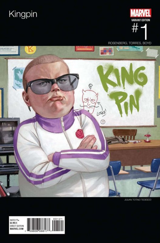 Kingpin (3rd Series) #1D VF ; Marvel | Hip Hop variant