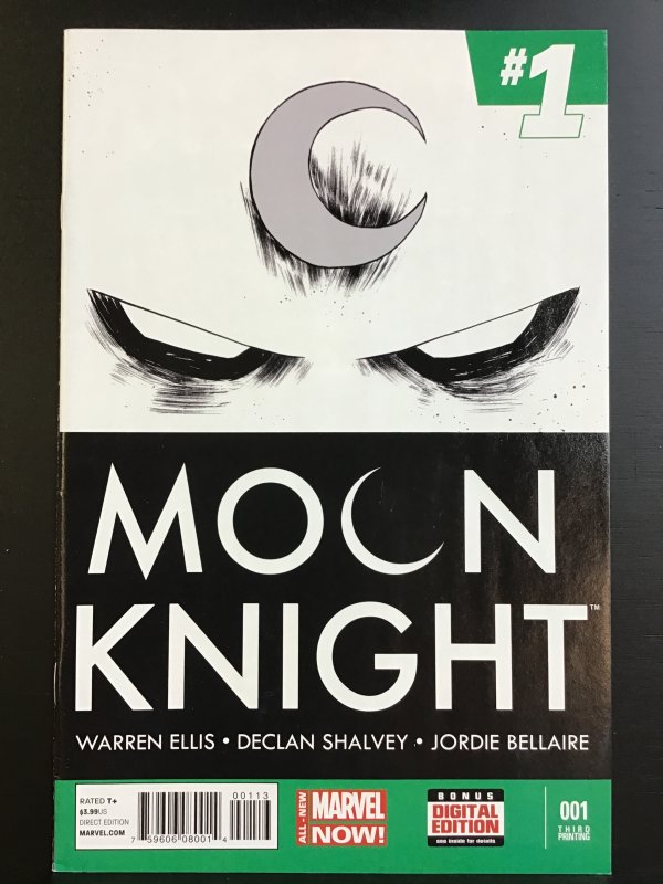 Moon Knight #1 (2014) Third Printing