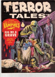 Terror Tales #110 1969 Eerie Pub PRICE DROP $92 VF/NM Dig Me A Grave COVELL CERT