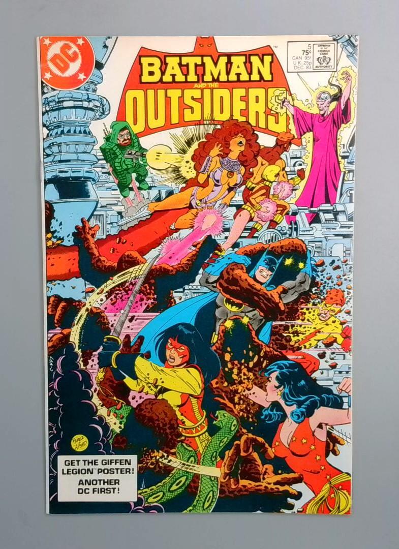 Outsiders #5, NM DC Comics, 1983 JR1