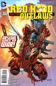 Red Hood and the Outlaws #23 VF/NM; DC | save on shipping - details inside