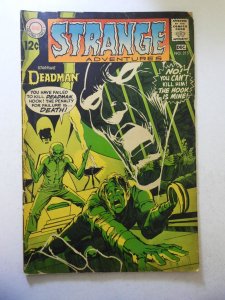 Strange Adventures #215 (1968) VG- Condition rusty staple, moisture stains bc