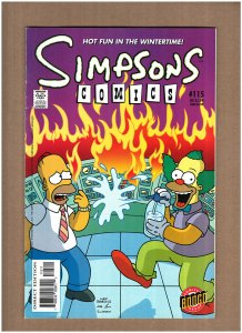 Simpsons Comics #115 Bongo Comics 2006 Homer Bart Lisa FN 6.0