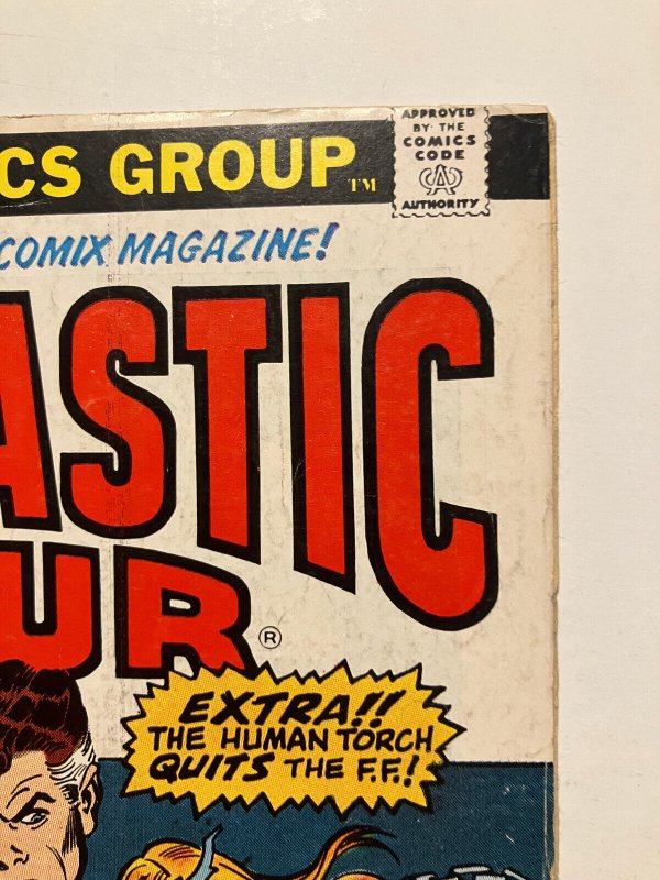 Fantastic Four #129 1st Thundra Appearance Key Buscema Bronze Age 1972