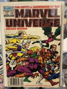 The Official Handbook of the Marvel Universe #1 (1985)