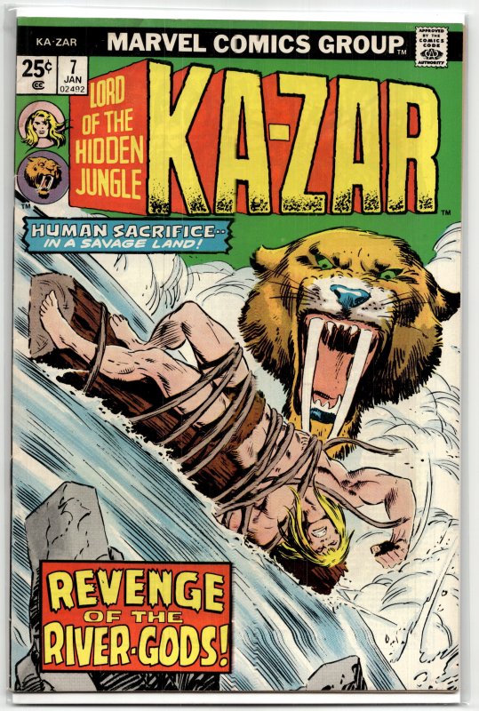 Ka-Zar #7 (1975) Ka-Zar