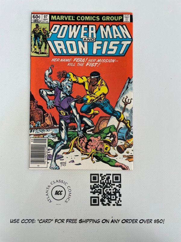 Power Man & Iron Fist # 97 NM Marvel Comic Book Defenders Luke Cage 5 J899