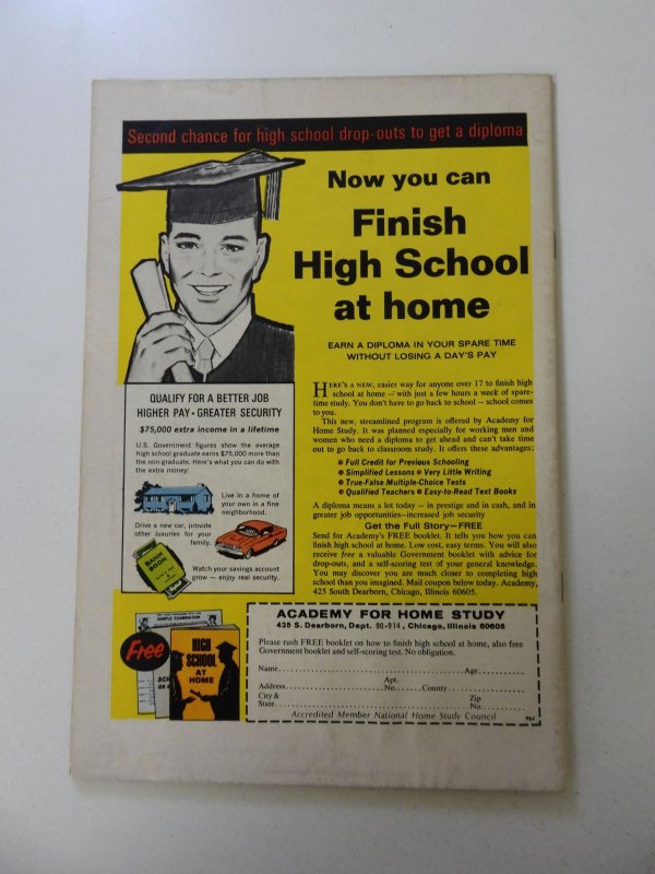 Captain America #115 (1969) VG/FN condition moisture damage