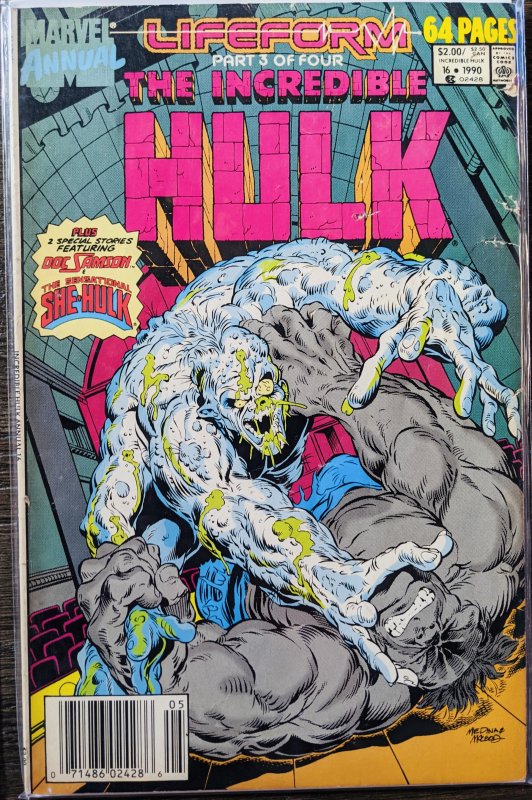 The Incredible Hulk Annual #16 (1990) FINE