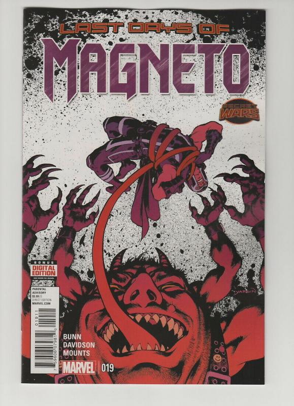 MAGNETO (2014 MARVEL) #19 NM- AF96HK