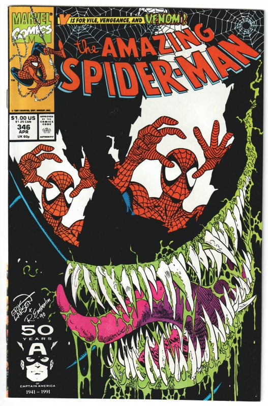 The Amazing Spider-Man #346 (1991) Venom!