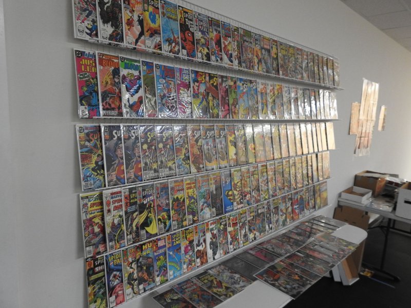 Huge Lot 140+ Comics W/ Superman, Spider-Man, Hulk +More! Avg. VF-