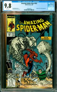Amazing Spider-Man #303 CGC Graded 9.8 Sandman & Silver Sable appearance.