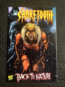 1998 SABRETOOTH Back to Nature SC VF 8.0 1st Marvel Comics