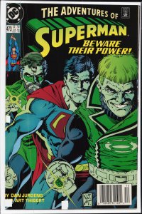 Adventures of Superman #473 (1990) Superman