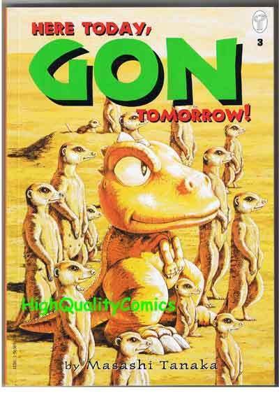 GON Tomorrow 3, NM+, Little Dinosaur, Masashi Tanaka, 1996, more Dinos in store