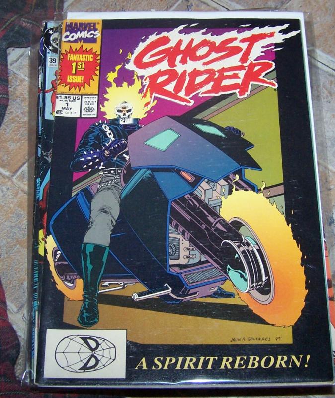 ghost rider  #1 a spirit reborn 1st apperance Danny Ketch key  1st deathwatch