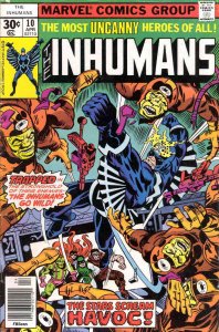 Inhumans, The #10 FN ; Marvel | Doug Moench