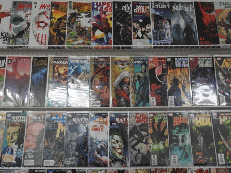 Huge Lot of 140+ Comics W/ Hulk, Batman, Superman! Avg. VF Condition!