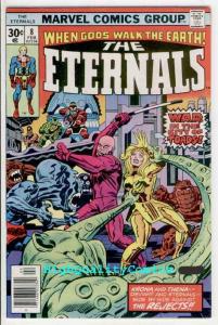 ETERNALS #8 9 10, FN to VF+, Jack Kirby, Space Gods, Killing Machine, 1976