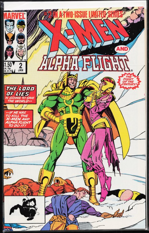 X-Men/Alpha Flight #2 (1986) Alpha Flight