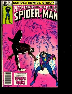 Lot Of 10 Comics The Spectacular Spiderman # 26 38 55 60 66 68 74 73 76 77   EK7