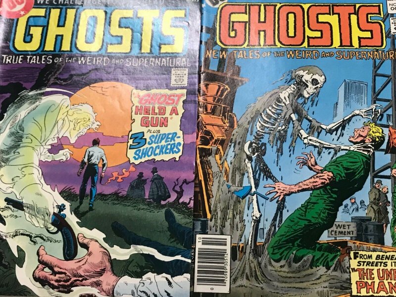 GHOSTS#47-83 VG-VF LOT (6 BOOKS) 1976 DC BRONZE AGE COMICS