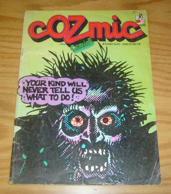 Cozmic Comics #5 GD/VG british underground import - greg irons - kim deitch 1973