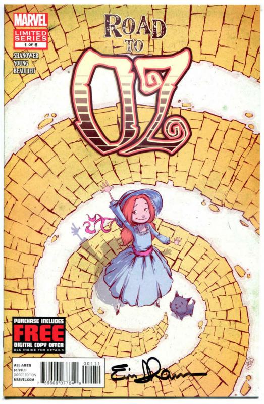 ROAD to OZ #1 2 3 4 5 6, NM, Signed Shanower, Wonderful, 2012, 1-6, Wizard, Baum