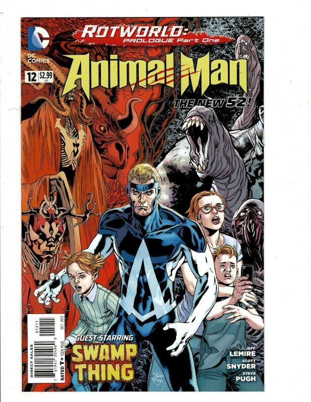 13 Swamp Thing DC Comics #2 3 4 5 6 7 8 9 10 11 12 12 0 Animal Man Batman HR5