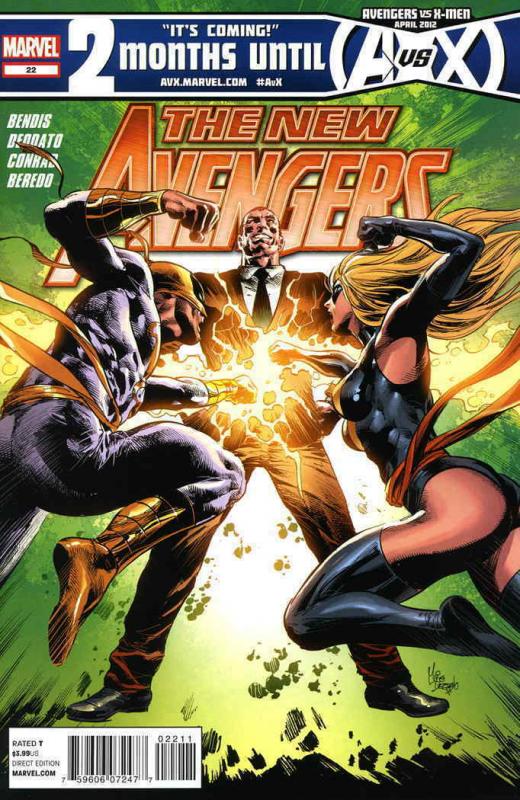 New Avengers (2nd Series) #22 VF/NM; Marvel | save on shipping - details inside