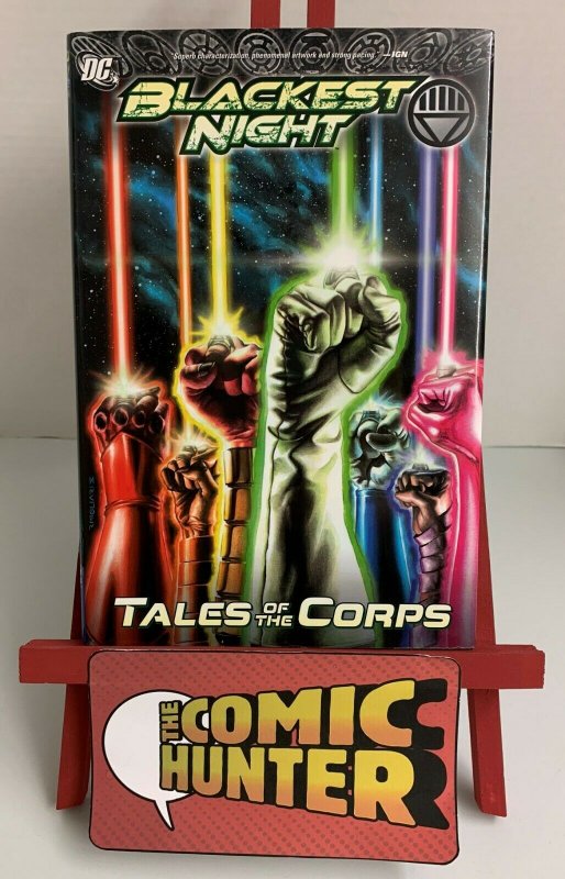 Blackest Night Tales of the Corps Hardcover 2010 Geoff Johns  