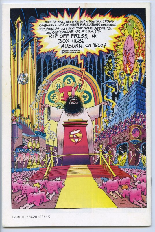 FREAK BROTHERS #10 - 7.0, WP - Comix - 3rd  printing